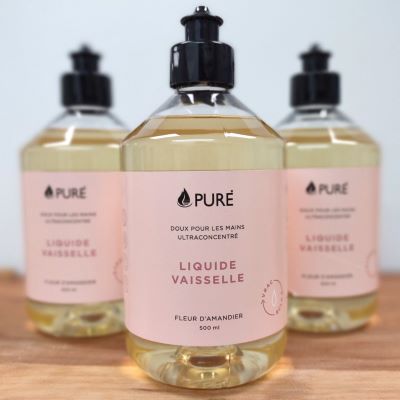 PURE - Liquide à vaisselle - Fleur d'amandier - 500ml